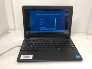 GEO GEOBOOK 1E 64GB EMMC LAPTOP INTEL CELERON N3450, 4GB RAM,: LOCATION - D RACK