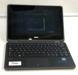 DELL LATITUDE 3189 128GB LAPTOP: MODEL NO P26T. INTEL PENTIUM N4200, 4GB RAM, 11.5" SCREEN: LOCATION - D RACK