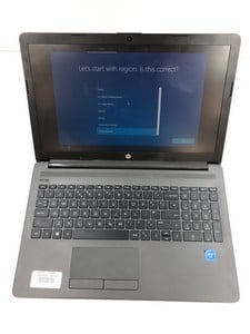 HP 250 G7 NOTEBOOK 128GB LAPTOP: MODEL NO RTL8821CE. INTEL CELERON N4020, 4GB RAM, 15.5" SCREEN: LOCATION - D RACK