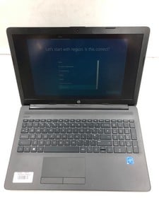 HP 250 G7 NOTEBOOK 128GB LAPTOP INTEL CELERON N4020, 8GB RAM, 15.5" SCREEN: LOCATION - D RACK