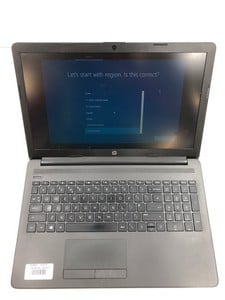 HP 250 G7 NOTEBOOK 128GB LAPTOP: MODEL NO TPN-C135. INTEL CELERON N4020, 8GB RAM,: LOCATION - D RACK