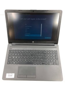 HP 250 G7 NOTEBOOK 128GB LAPTOP: MODEL NO TPN-C135. INTEL CELERON N4020, 8GB RAM,: LOCATION - D RACK