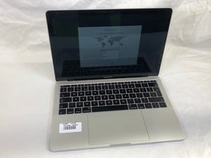 APPLE MACBOOK PRO 251GB LAPTOP: MODEL NO A1708. INTEL CORE 5-7360U, 8GB RAM, 13.0" SCREEN: LOCATION - A RACK