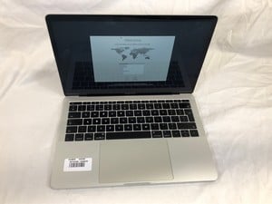 APPLE MACBOOK PRO (MID-2017) 251GB LAPTOP: MODEL NO A1708. INTEL CORE I5-7360U, 8GB RAM, 13.0" SCREEN: LOCATION - A RACK