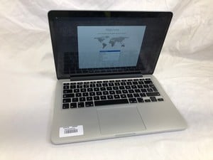 APPLE MACBOOK PRO 2015 250GB LAPTOP INTEL CORE I7-5257U, 16GB RAM, 13.0" SCREEN: LOCATION - A RACK