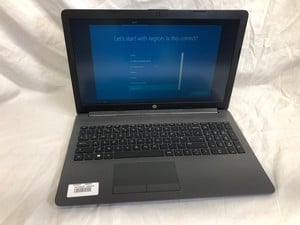 HP 255 G7 NOTEBOOK PC 128GB LAPTOP AMD ATHLON SILVER 3050U, 4GB RAM,: LOCATION - A RACK