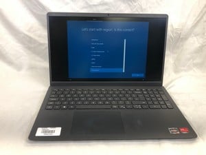 DELL VOSTRO 15 3515 512GB NVME LAPTOP: MODEL NO P112F. AMD RYZEN 5 3450U VEGA MOBILE GFX, 16GB RAM, 15.6" SCREEN: LOCATION - A RACK