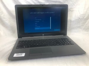 HP 255 G7 NOTEBOOK 128GB LAPTOP: MODEL NO TPN-C136. AMD ATHLON SILVER 3050U, 4GB RAM,: LOCATION - A RACK