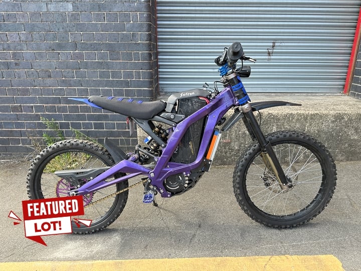 Surron Dominator V2 72V Lightbee Electric Bike - (No Keys, No Charger & Ignition Damage) (MPSS03178472) (VAT ONLY PAYABLE ON BUYERS PREMIUM)