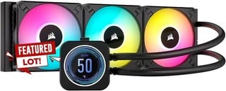 CORSAIR ICUE H150I ELITE LCD XT 360MM CPU FAN (ORIGINAL RRP - £220): MODEL NO CW-9060075-WW (BOXED WITH MANUFACTURE ACCESSORIES) [JPTB4222]. THIS PRODUCT IS FULLY FUNCTIONAL AND IS PART OF OUR PREMIUM TECH AND ELECTRONICS RANGE