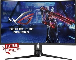 ASUS ROG SWIFT PG32UQ 32" GAMING MONITOR (ORIGINAL RRP - £869) IN BLACK: MODEL NO 90LM0770-B01170 (BOXED WITH MANUFACTURE ACCESSORIES) [JPTB4335]. THIS PRODUCT IS FULLY FUNCTIONAL AND IS PART OF OUR PREMIUM TECH AND ELECTRONICS RANGE