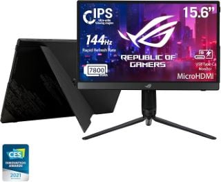 ASUS REPUBLIC OF GAMERS ROGSTRIX XG16 MONITOR (ORIGINAL RRP - £429) IN BLACK: MODEL NO XG16AHP (BOXED WITH ACCESSORIES & CABLES) [JPTB4196]. THIS PRODUCT IS FULLY FUNCTIONAL AND IS PART OF OUR PREMIUM TECH AND ELECTRONICS RANGE