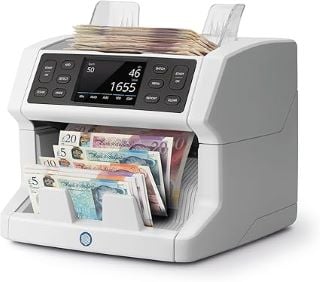 SAFESCAN 2865-S BANKNOTE VALUE COUNTER CASH COUNTING MACHINE (ORIGINAL RRP - £899): MODEL NO 112-0653/UK (BOXED WITH MANUFACTURE ACCESSORIES & POWER CABLE) [JPTB4324]. THIS PRODUCT IS FULLY FUNCTIONAL AND IS PART OF OUR PREMIUM TECH AND ELECTRONICS RANGE