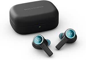 BANG & OLUFSEN BEOPLAY EX WIRELESS EARPHONES (ORIGINAL RRP - £349) IN ANTHRACITE OXYGEN: MODEL NO 1240602 (BOXED WITH MANUFACTURE ACCESSORIES (NO CHARGING CABLE)) [JPTB4333]. 