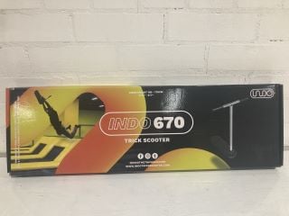 QTY OF INDO 670 TRAMPOLINE TRICK SCOOTER RRP £79.95