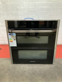 SAMSUNG DUAL COOK FLEX BUILT IN PYROLYTIC SINGLE OVEN BLACK RRP £679 (003339673)