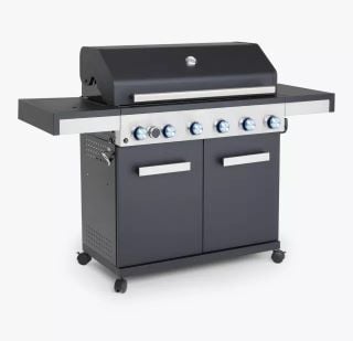 JOHN LEWIS GRILLSTREAM 3 BURNER HYBRID GAS & CHARCOAL BBQ RRP £429 (003327836)