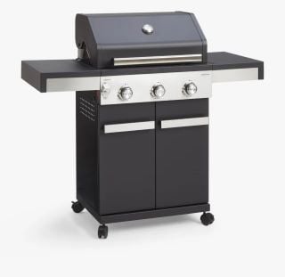 JOHN LEWIS GRILLSTREAM 3 BURNER HYBRID GAS & CHARCOAL BBQ RRP £429