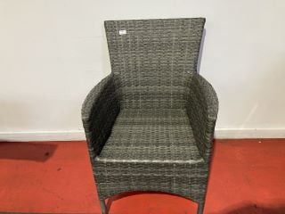 JOHN LEWIS RATTAN GARDEN CHAIR