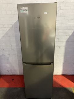 SERIES 2 FREESTANDING FRIDGE FREEZER WITH FREEZER AT BOTTOM 176 X 60CM STAINLESS STEEL LOOK RRP £579 (003325466)