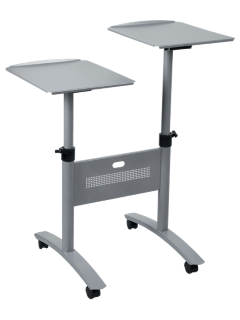 NOBO MULTIMEDIA PROJECTION TROLLEY TWIN PLATFORM RRP £369.99