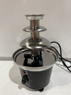 SALTA CHOCOLATE FOUNTAIN BLACK/SILVER