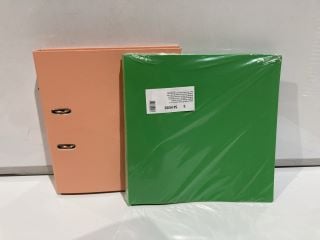 QTY OF ASSORTED RING BINDERS