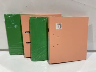 QTY OF RING BINDER FOLDERS