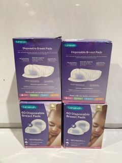 QTY OF LANSINOH 60 DISPOSABLE BREAST PADS