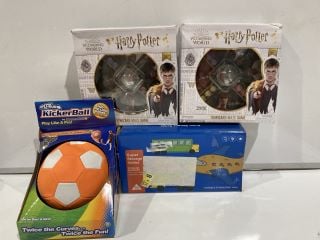 QTY OF ASSORTED ITEMS TO INCLUDE HARRY POTTER TRIWIZARD MAZE GAME