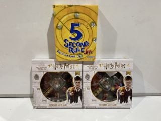 QTY OF ASSORTED ITEMS TO INCLUDE HARRY POTTER TRIWIZARD MAZE GAME