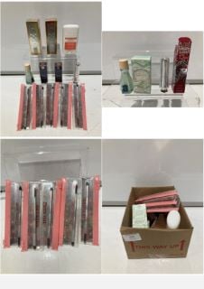 QTY OF ASSORTED BEAUTY ITEMS TO INCLUDE RE-NUTRIV ESTEE LAUDER ULTRA RADIANCE LIQUID MAKEUP