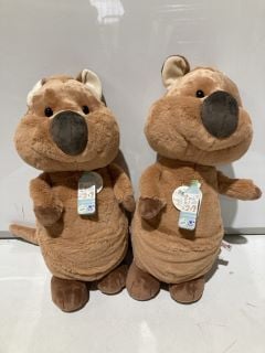 QTY OF QUOKKA QUOKKA-MOLA STUFFED TOY