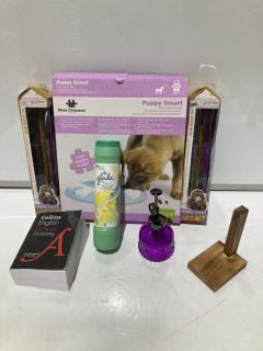 QTY OF ASSORTED ITEMS TO INCLUDE COUNTDOWN TO CHRISTMAS ADVENT CALENDAR