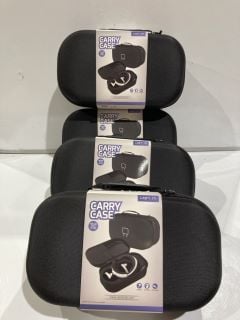 4 X VENOM CARRY CASE FOR USE WITH PS VR 2 BLACK