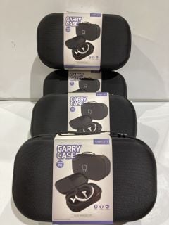 4 X VENOM CARRY CASE FOR USE WITH PS VR 2 BLACK