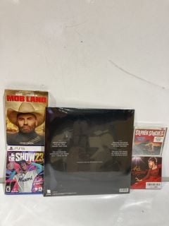 QTY OF ASSORTED ITEMS TO INCLUDE PLAYSTATION 5 THE SHOW 23 GAME AND CSI:NY THE COMPLETE FIRST SEASON DVD