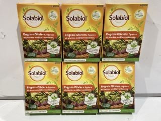 BOX OF SOLABIOL ORGANIC FERTILISER 750G