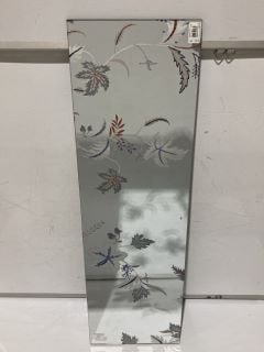 PRINTED LEAF MIRROR