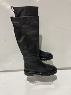 2 X WOMENS JOHN LEWIS TUCKER LONG BOOTS BLACK SIZES EUR 38 EUR 41 TOTAL RRP £206