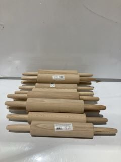 1 X BOX OF JOHN LEWIS ROLLING PINS