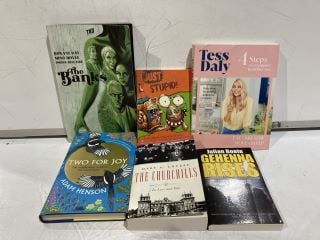 QTY OF ASSORTED BOOKS TO INCLUDE TWO FOR JOY THE UNTOLD WAYS TO ENJOY THE COUNTRYSIDE