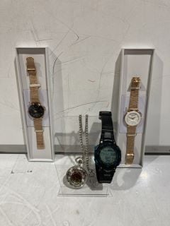 QTY OF ASSORTED WATCHES TO INCLUDE JOWISSA ANALOG MID WATCH 36793