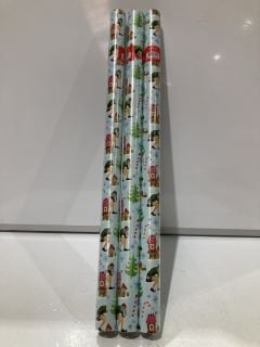 BOX OF ELF CHRISTMAS ROLL WRAP 4 METRES