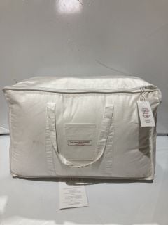 THE WHITE COMPANY ULTIMATE SYMONS PURE GOOSE DOWN - EMPEROR - WHITE - TOTAL RRP £1100