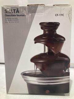 SALTA CHOCOLATE FOUNTAIN BLACK/SILVER RRP £30