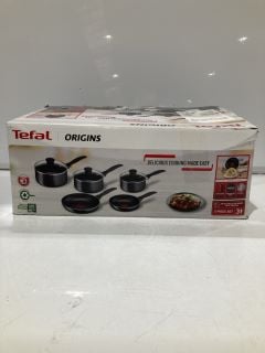 TEFAL ORIGINS 5 PIECE POTS AND PANS SET RRP £100