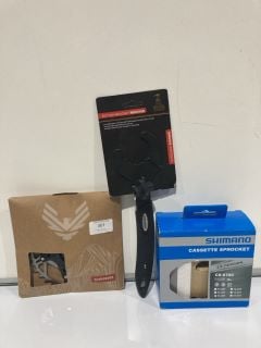 QTY OF ITEMS TO INC SHIMANO CASSETTE ROCKET