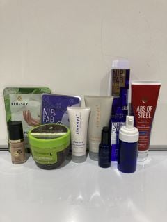 BOX OF ASSORTED ITEMS TO INCLUDE REVOLUTION OVERNIGHT SKINCARE