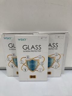 BOX OF ASSORTED ITEMS TO INCLUDE WSKY S7 GLASS SCREEN PROTECTOR